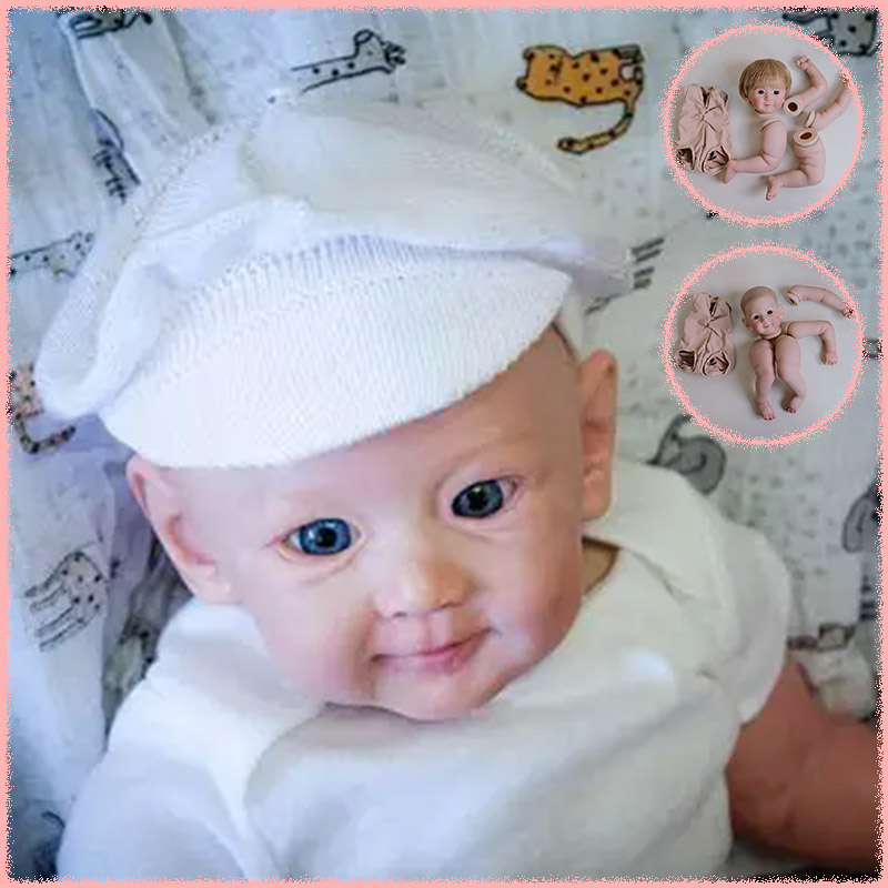 Baby Products Drawing - ชุดอุปกรณ์ทำผมแบบวาดด้วยมือขนาด 20 นิ้ว/ชุดอุปกรณ์ทำผมแบบฝังรากด้วยมือสำหรับตุ๊กตา Reborn Henry ชุดอุปกรณ์ตุ๊กตาเหมือนจริง