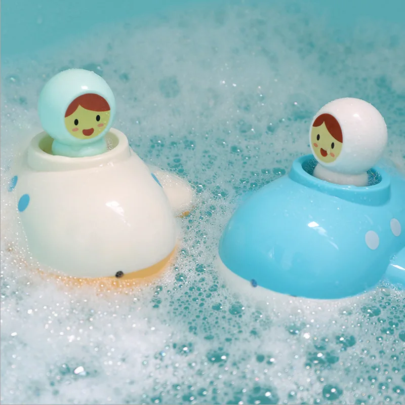 Baby Swimming Floater - เด็กน้ําเล่นของเล่นโซ่เรือว่ายน้ําลอยการ์ตูนเรือดําน้ําเด็กทารก Early Education ห้องน้ําชายหาดของขวัญ