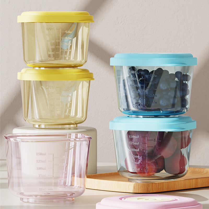 Baby Products Storage Box - ภาชนะเก็บอาหารเด็ก 6 ชิ้น - วัสดุ PP