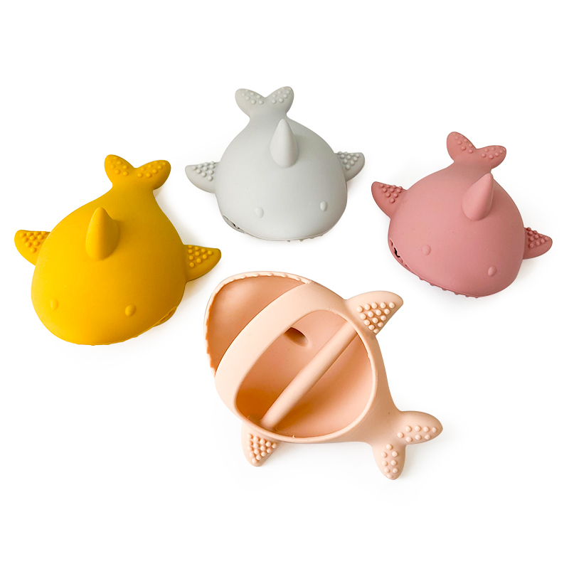 1 ชิ้น ซิลิโคนรูปฉลาม สร้อยข้อ - Baby Products Photos บทวิจารณ์และราคา