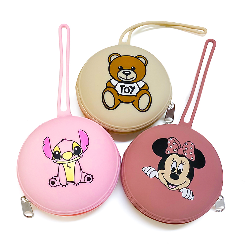 1PC การ์ตูนตัวละครซิลิโคนกระเป - Baby Products Nipples บทวิจารณ์และราคา