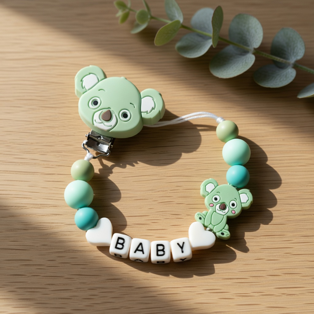 คลิปหนีบจุกนมหลอกซิลิโคน สายคล - Baby Products Nipples บทวิจารณ์และราคา