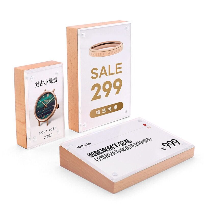 ที่วางป้ายอะคริลิคตั้งโต๊ะขนาด - Baby Products Photos บทวิจารณ์และราคา