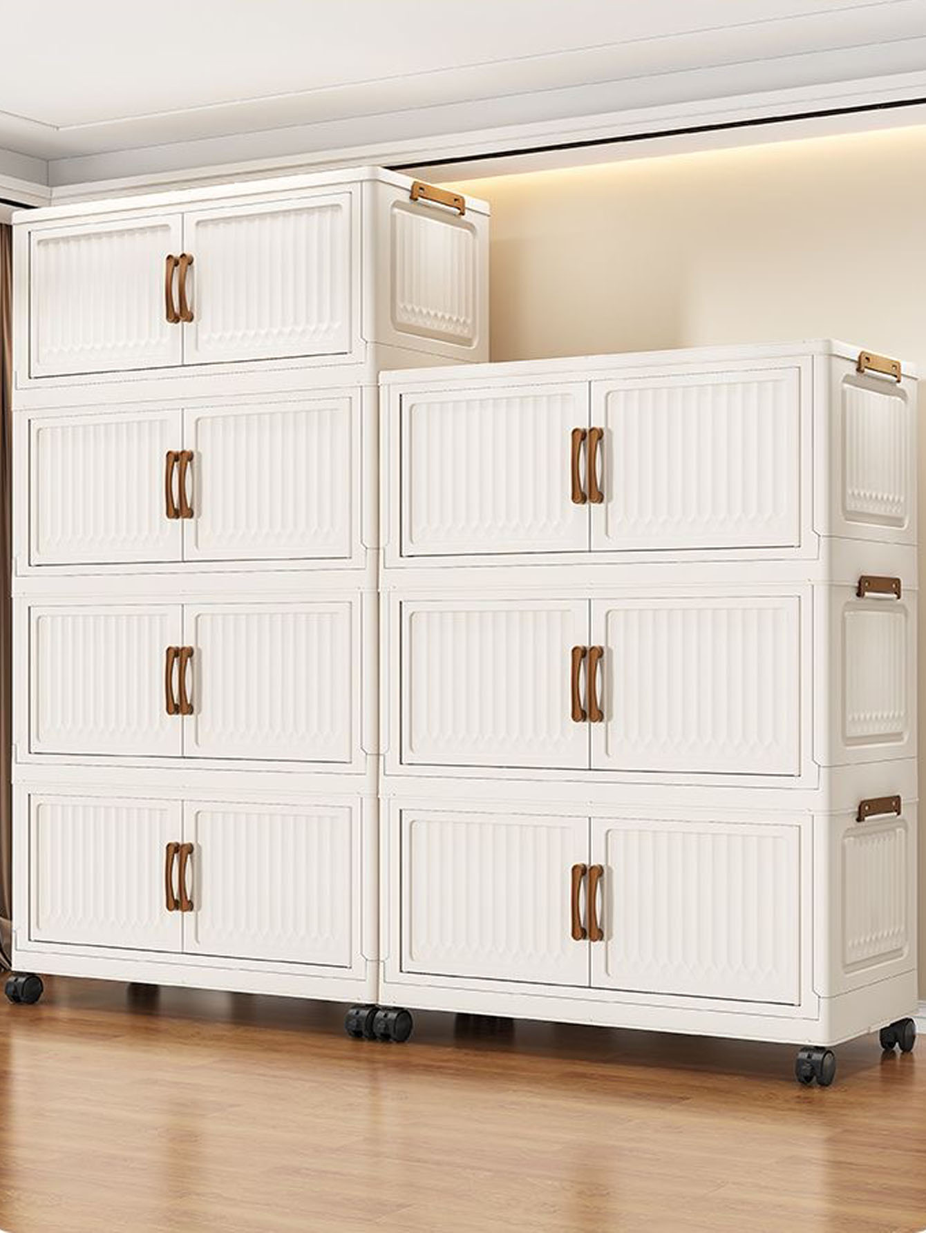 ตู้เสื้อผ้าเด็กพลาสติกแบบพับได - Baby Products Storage Box บทวิจารณ์และราคา